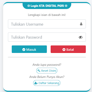 Register PGRI Pati - Persatuan Guru Republik Indonesia Cabang Kabupaten Pati